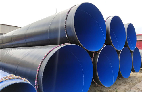 大口径环氧粉末涂塑螺旋钢管