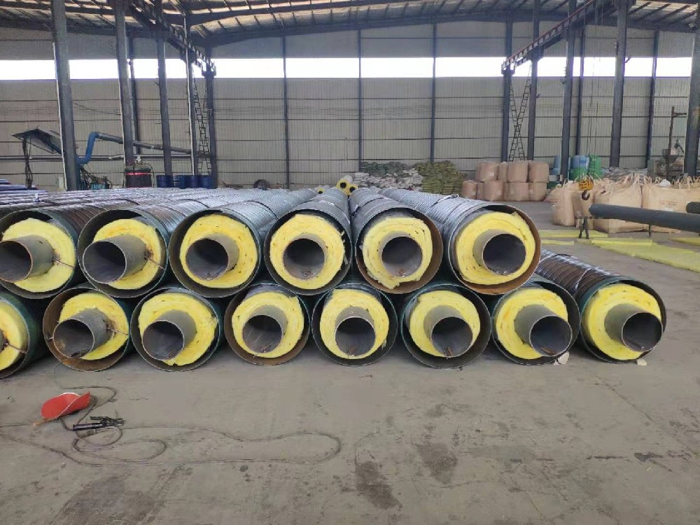 预制直埋钢套钢蒸汽保温管